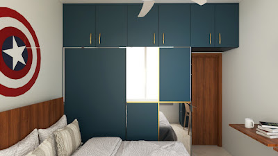 Bedroom storage composition